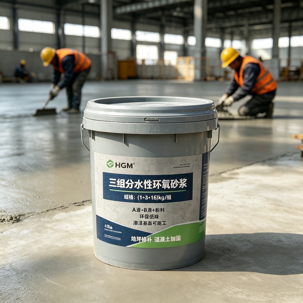 鹿城三组份水性环氧砂浆